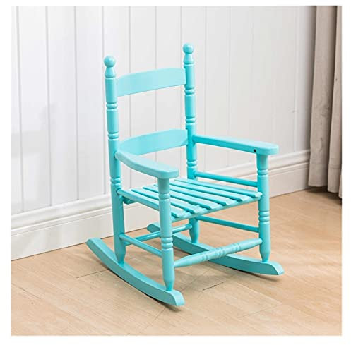 Schaukelstuhl, Relaxstuhl Schaukelstuhl aus Holz für Mädchen und Jungen im Kindergarten, Kinder-Verandawippe für den Innen- und Außenbereich, geeignet für Kinder im Alter von 6–10 Jahren, belastbar m