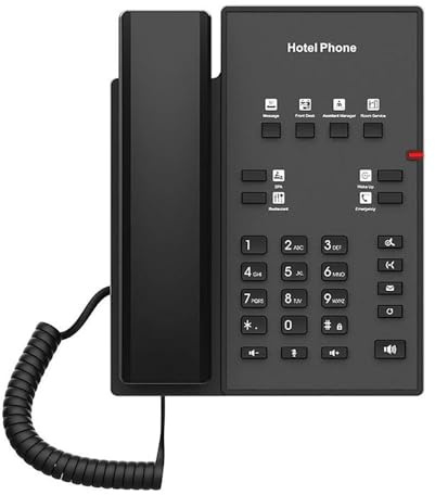 Fanvil H1, Hoteltelefon, 2 Leitungstasten