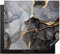 KitchenYeah© Copri Piano Induzione 60x52 cm Cucina Coprifornelli Copertura Protezione Cottura Tutto per la Cucina Marmo - Oro - Grigio