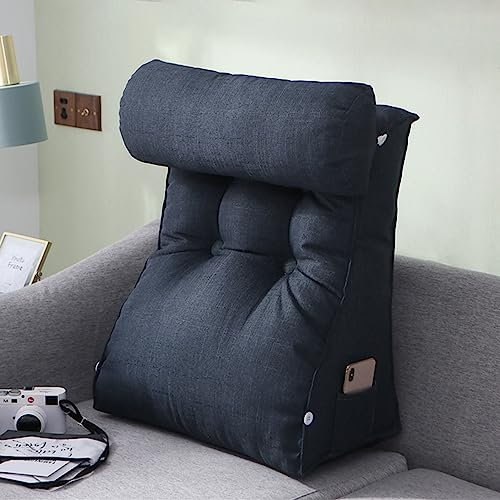 RUVANE Adjustable Reading Support Pillow with Neck Cushion - Relax and Watch TV in Bed with this Large Adult Backrest