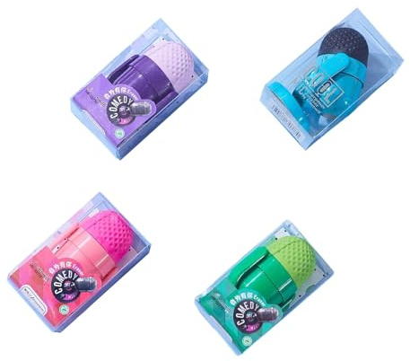 Mini-Radiergummi, galvanisiertes Mikrofon, 4 Stück