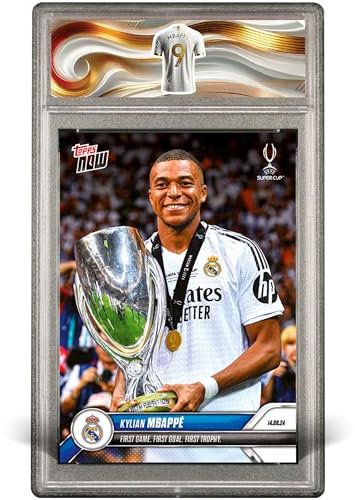 Sammelkarten für Fußballkarten mit schützendem Design SLAB PSA (KYLIAN MBAPPÉ)