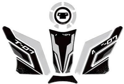 AXCAR Für MT 07 Für MT07 Für MT-07 2024 2023 2022 2021 Tank Pad Aufkleber Motorrad Kraftstofftank Schutz Aufkleber