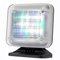 Lampe LED Simulateur de Fausse Téléviseur, Simulateur de Lumière de Téléviseur LED avec 4 Modes, Anti-Cambriolage et Antivol, Avec Minuterie et Capteur de Crépuscule, Protection Contre le Cambriolage