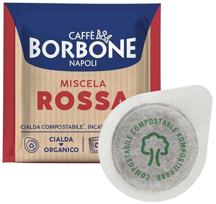 150 Cialde FILTRO CARTA ESE Caffe' Borbone Miscela Rossa