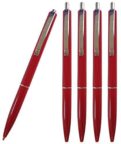 Schneider Kugelschreiber K15, rot, mittlere Strichstärke, 5 Stück