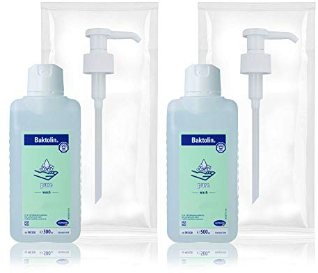 Horn Medical Dosierpumpen mit Baktolin Waschlotion (2 x 500 ml)