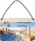 schilderkreis24 Blechschilder Kollektion 18x12cm – Nordsee, Ostsee & Meer: Dekoration & Geschenkideen mit maritimen Sprüchen (Zeit für Sand zwischen den Zehen. Salz)