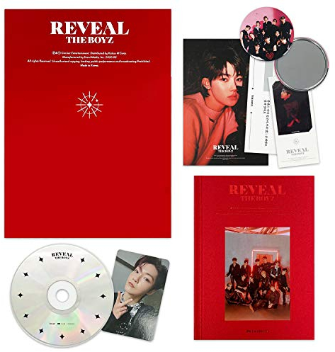 THE BOYZ 1st Album - Reveal [ WOLF ver. ] CD + Booklet + Post Card + Photo Cards + Fortune Card + FREE GIFT / K-pop Sealed