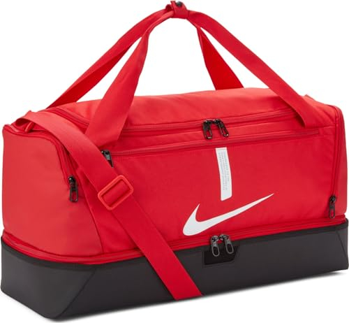 Nike, CU8096 Academy Team, Fußball Seesack, University Rot / Schwarz / Weiss