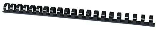 Dos Pour Reliure OFFICE PRODUCTS A4 16mm (145 Feuilles) 100 Pièces Noir / / Type-21 Anneaux/Type-Spirale/Matériau-Matières Plastiques/Couleur-Noir/Format-A4 / Taille-16mm