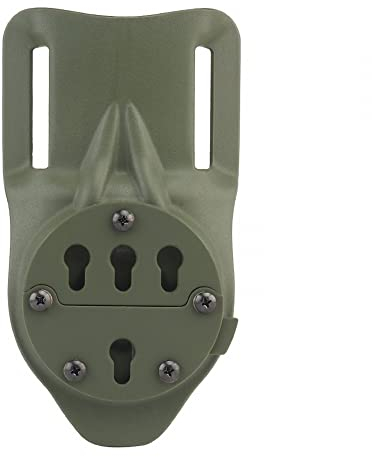 MiOYOOW Holsterbefestigungen Jacket Slot Belt Loop Holster Plattform Adapter Verriegelungskit mit Schnellverschluss für bis zu 2 Zoll Lange Gürtel
