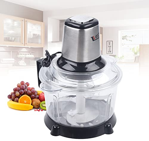 Hachoir universel 300 W - Hachoir à viande avec 3 lames pour viande, oignons, fruits, légumes - 5 l