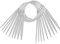 Coopay Ferri da Maglia Circolari in Acciaio Inox, 120 cm, 9 Ferri, 2,5-10,0 mm, Lisci, per Maglieria, Scialli, Maglioni, Coperte