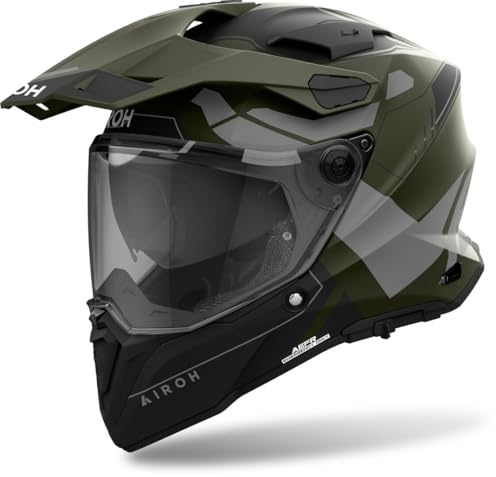 AIROH COMMANDER 2 REVEAL MILITARY GREEN L