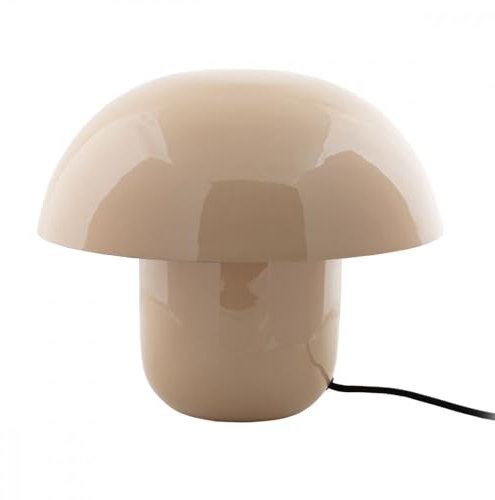 Leitmotiv Tischlampe Fat Mushroom - Braun - 29x29x25cm - Rund - Eisen - Tischleuchte Wohnzimmer & Schlafzimmer - Tischlampen modern