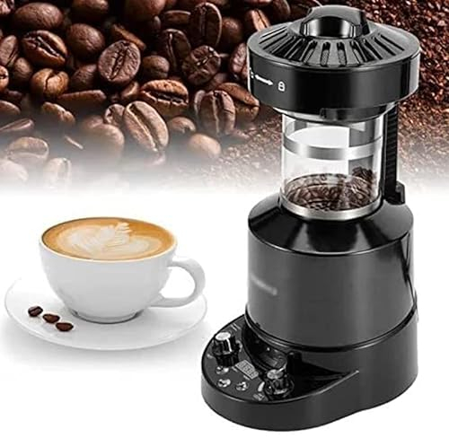 Auto Air Coffee Roaster With Built-In Grinder - Electric Home Baking Timer - Temperature Control Coffee Roasting Machine, Beans
