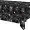Halloween Party Tischdecken Schwarz Spinnennetz 2 Stück für Halloween Tischdeko 274 x 137cm