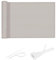COOL AREA Balkon Sichtschutz 90x600cm mit UV-Schutz für PES Balkonabdeckung,wetterfester Balkonabdeckung mit Kabelbinder,Taupe