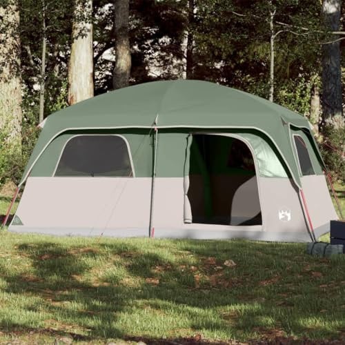 ZEYUAN Familienzelt für 10 Personen Grün Wasserdicht, Caming Zelt, Camping Tents, Camping-Zelt - 94533