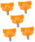 GRIRIW 5 Uds Accesorios Para Exprimidor Piezas De Máquina De Naranja Exprimidor De Zumo Máquina Exprimidora Eléctrica Tornillo Pelador Exprimidor De Naranjas Tornillo Profesional