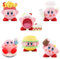 6 Stück Kir-by Figuren Set Tortendekoration Kir-by Tortendeko Geburtstag Kuchen Topper Mini Kuchen figuren Autodekoration Kuchen Geburtstag Dekoration für Kinder Party Dekoration -A