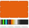 Voile d'ombrage Toile Ombrage 4 x 5 m UV Protection Rectangulaire Toile Ombrage Résistant l'eau Polyester pour Pergola Fleurs Patio Lawn, Orange