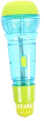 OFFIGAM Echo Microphone Toy for Kids Wired Plastic Design Toddler Play Microphone for Speech Practice and Party Use for Boys and Girls