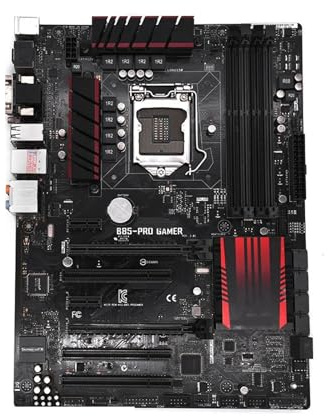 Cartes mères Fit for ASUS B85-PRO Gamer for PC de Bureau, Socket B85 LGA 1150, Compatible avec Les processeurs Intel Core i7, i5 et i3, 32 Go RAM DDR3, SATA3 USB 3.0, Format ATX, 100%