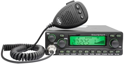 CB Funkstation PNI Escort Hochleistung 60 Multistandard, 60W FM/AM, 12V, ASQ, RF Gain