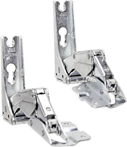 Spares2go Integrated Door Hinges fits Coolzone Fridge Freezer (Upper Lower, Left Right, 3362 3363 5.0 41,5, Fits Hettich)