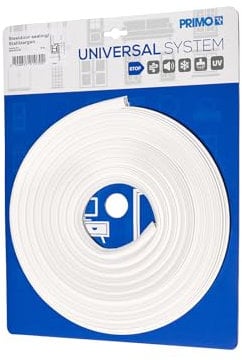 PRIMO Universaldichtung Ferrum 911-14.9 x 17.1mm - Länge 5m - Stahlzargendichtung für Nuten von 9-11mm
