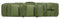 TentHome Angeltaschen Rutentaschen 3 Kammern Rutenfutteral Angelkoffer Angelrutentasche 3 Fächer Rollen Fishing Rod Tasche 120cm Grün