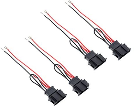 Audioproject A203-20 - 4 Stück Auto Lautsprecheradapter Set kompatibel mit VW Golf 4 5 6 7 Polo Skoda Fabia Octavia Roomster Seat Ibiza Toledo Leon auf DIN Stecker