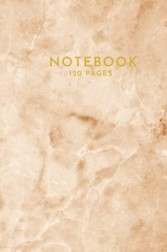 Marble-Notebook: Marble and Gold Collection - Journal, Notebook, Diary, Composition Book; 120 College-ruled Pages