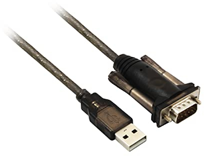 ACT USB Seriell Adapter, USB zu DB(9pin) RS232, Länge 1,5m, für Drucker, Registrierkassen, PDA - AC6000