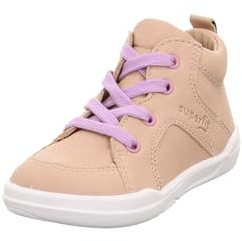 Superfit Mädchen Superfree Lauflernschuhe, Beige Lila 4000, 23 EU