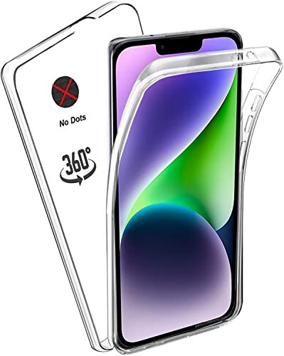 KP TECHNOLOGY Front and Back Case For iPhone 14 Plus - (360°) Full Complete Protection iPhone 14 Plus Case (Clear)