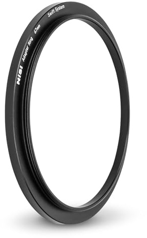 NiSi 67mm Adapterring für Swift System | Kompatibel mit Swift Reibungsfiltern, Gewinde zum Objektiv und hält 67 mm Press-On-Filter