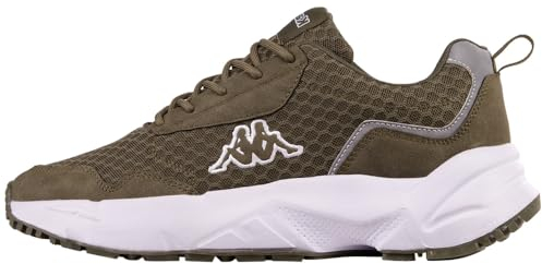 Kappa Codice Stile: 243355 Shono, Scarpe da Ginnastica Unisex-Adulto, Bianco Militare, 43 EU