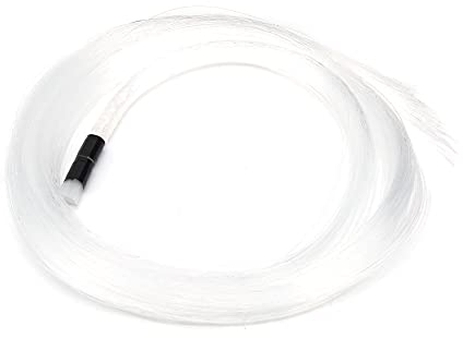 MOUMOUTEN Cable de Fibra óptica, 12v Cielo Estrellado Decoración de Techo Cable óptico Transparente para LED Construcción de Modelismo Iluminación de Ambiente Manualidades Decoración(300pcs*0.75*3m )