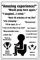 CREATCABIN Metall-Blechschild Amazing Experience Schild,Toilette,Vintage-Eisenschild,Malerei,Poster,Plakette,Retro Wandgemälde,Aufhängen,Wandkunst,Dekor,Toilettenwettbewerb,Für Zuhause,Café,20x30cm