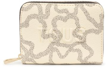 Tous Mittelgroße Geldbörse KAOS Icon Beige-Multi