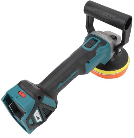 SEAFRONT Auto-Pufferpolierer, 6 Bürstenlose Auto-Poliermaschinen mit Variabler Geschwindigkeit, Tragbarer Auto-Wachs-Pufferpolierer, 18 V Batteriebetrieben