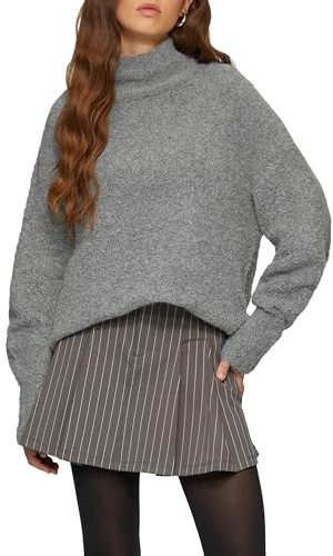 QS Longpullover aus Bouclé - Strick