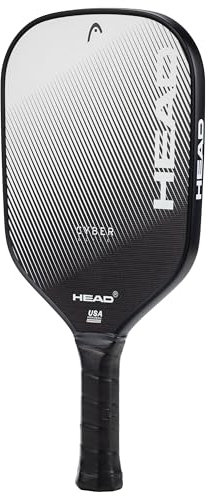 HEAD Cyber Elite - Paleta para Pickleball, Color Blanco y Negro