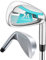 MAZEL WM-X3 Golf Single Iron Club 1,2,3, 4,5,6,7,8,9, P, S,Premium Stainless Steel Shaft, CNC Milled Face for More Spin (Blue, Single S Iron)