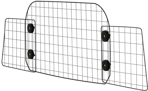 VEVOR Barrera para Perros para el Coche, Divisor Ajustable de 968 x 405 mm para el Área de Carga del Maletero, para Asientos Traseros de Ajuste Universal, para Vehículos Sedán, Camiones y SUV