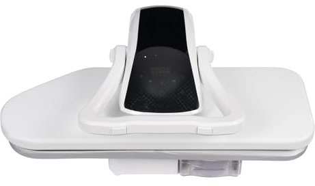vinnyooc Pressa a vapore ad alte prestazioni, pressa a vapore digitale con diverse impostazioni di tessuto, con touch screen (bianco)