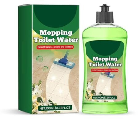 Nettoyage naturel de l'eau des toilettes Nettoyage du sol Carreaux de céramique Élimine les taches Élimine les mauvaises odeurs Polissage Nettoyant liquide for sols(4pcs)